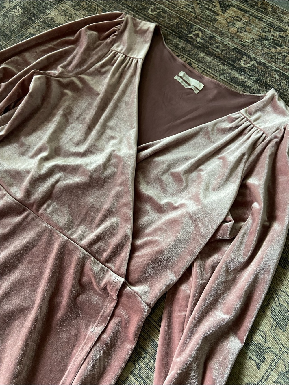 Urban Outfitters Velvet romper dress